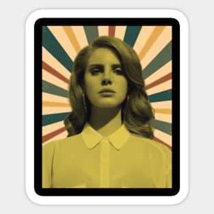 Lana Del Rey Sticker